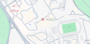 Карта – кабинет д-р Цветанка Мекенян, Бургас